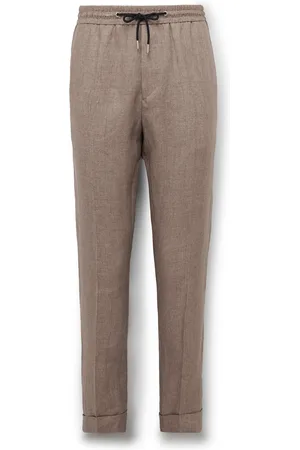 Paul Smith Tapered Linen Drawstring Trousers - Men - - UK/US 32