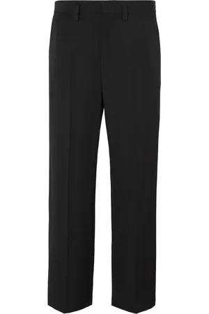 Balenciaga Cropped Wool-Twill Trousers - Men - - IT 48