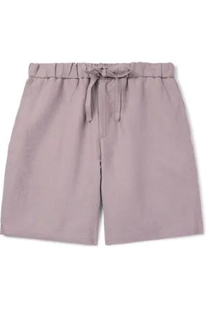 De Bonne Facture Lounge Straight-Leg Linen Shorts - Men - - IT 46