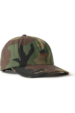 Noah NYC Anchor Logo-Embroidered Camouflage-Print Cotton-Twill Baseball Cap - Men