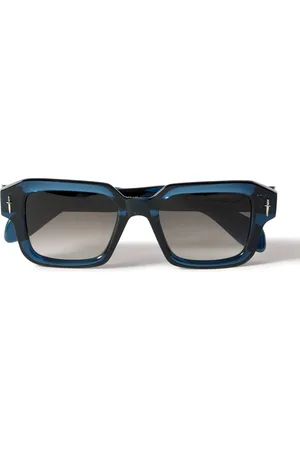 Cutler and Gross The Great Frog Square-Frame Acetate and Silver-Tone Sunglasses - Men