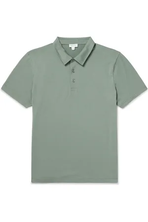 Sunspel Cotton-Jersey Polo Shirt - Men - - M