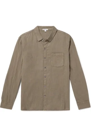James Perse Garment-Dyed Linen Shirt - Men - - 1