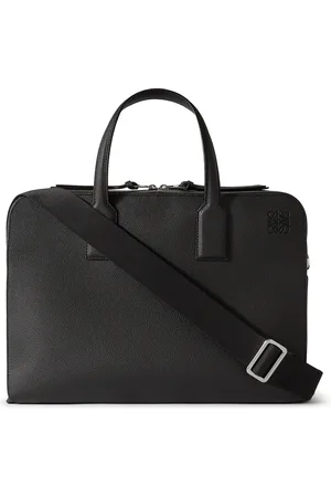 Loewe Goya Full-Grain Leather Briefcase - Men