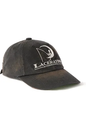 SAINT MXXXXXX Embroidered Cotton-Twill Baseball Cap - Men