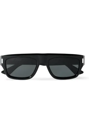 Saint Laurent D-Frame Recycled-Acetate Sunglasses - Men