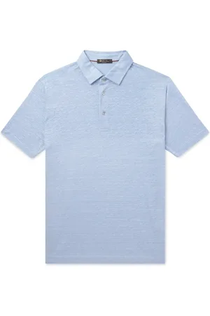 Loro Piana Linen Polo Shirt - Men - - M