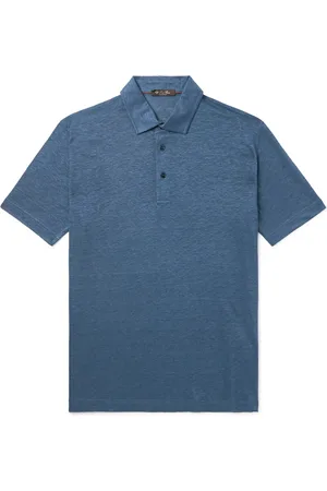 Loro Piana Linen Polo Shirt - Men - - M