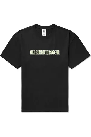 Nike ACG Logo-Print Dri-FIT T-Shirt - Men - - L