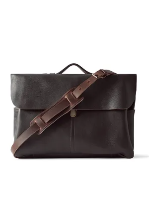 BLEU DE CHAUFFE Charles Full-Grain Leather Briefcase - Men