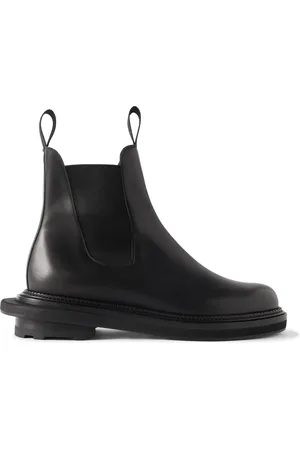 J.M. Weston Sacai Leather Chelsea Boots - Men - - UK 9.5