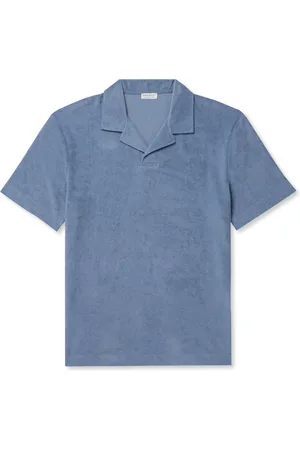 Sunspel Sea Island Cotton-Terry Polo Shirt - Men - - S