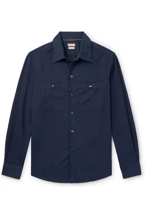 Brunello Cucinelli Cotton-Twill Shirt - Men - - XL