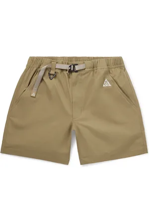 Nike ACG Straight-Leg Belted Logo-Embroidered Shell Shorts - Men - - S
