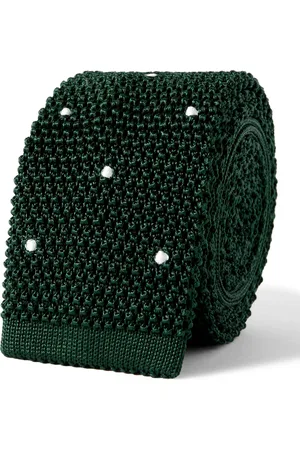 Sid Mashburn 5.5cm Polka-Dot Knitted Silk Tie - Men
