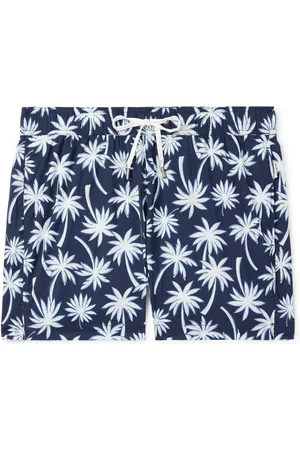 ONIA Charles Slim-Fit Straight-Leg Mid-Length Printed Swim Shorts - Men - - M
