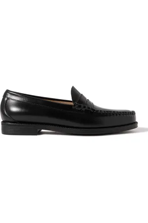 G.H. Bass Easy Weejuns Larson Glossed-Leather Penny Loafers - Men - - UK 7