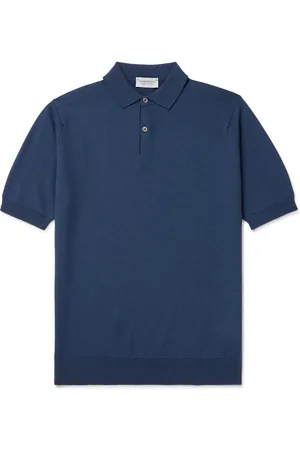 JOHN SMEDLEY 14.Singular Merino Wool-Piqu?? Polo Shirt - Men - - M