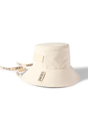 Loewe Paula???s Ibiza Logo-Appliqu??d Cotton-Canvas Bucket Hat - Men - - 57