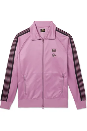 Pins & Needles Kae Tanaka Logo-Embroidered Jersey Track Jacket - Men - - XL