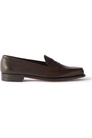 EDWARD GREEN Pimlico Full-Grain Leather Penny Loafers - Men - - UK 9