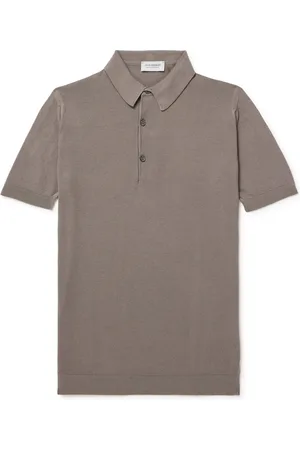 JOHN SMEDLEY Roth Slim-Fit Sea Island Cotton-Piqu?? Polo Shirt - Men - - XL