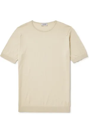 JOHN SMEDLEY Belden Slim-Fit Sea Island Cotton T-Shirt - Men - - M
