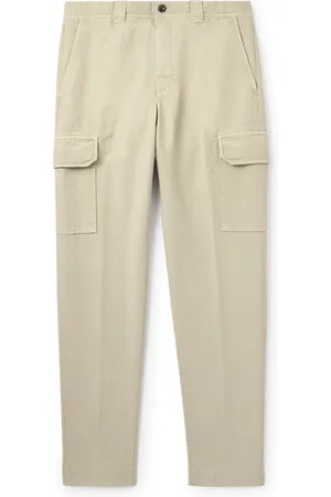 Incotex Tapered Cotton-Blend Cargo Trousers - Men - - UK/US 34