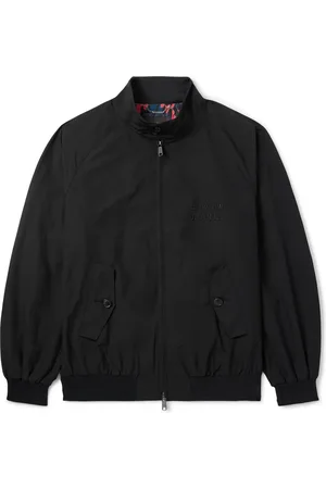 Wacko Maria Baracuta G9 Logo-Embroidered Cotton-Canvas Harrington Jacket - Men - - S