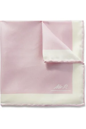 Mr P. Silk-Twill Pocket Square - Men