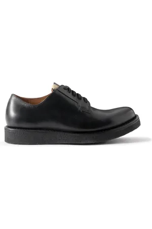 VISVIM G.P.O.-Folk Leather Derby Shoes - Men - - US 8
