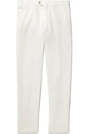 Loro Piana Carlo Straight-Leg Linen Trousers - Men - - IT 52