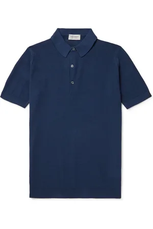 JOHN SMEDLEY Roth Slim-Fit Sea Island Cotton-Piqu?? Polo Shirt - Men - - XL