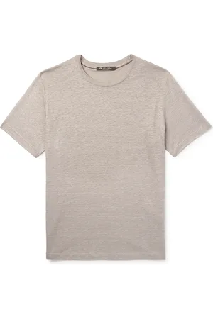 Loro Piana Linen T-Shirt - Men - - XL