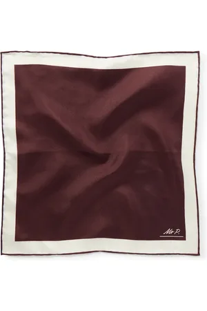Mr P. Silk-Twill Pocket Square - Men