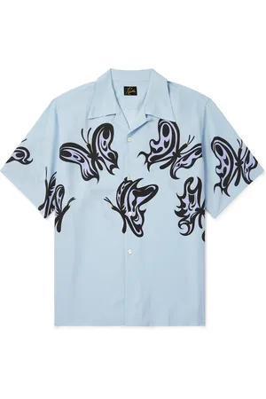 Pins & Needles Kae Tanaka Convertible-Collar Printed Woven Shirt - Men - - S