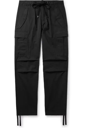 Tom Ford New Enzyme Straight-Leg Cotton-Twill Drawstring Cargo Trousers - Men - - UK/US 30