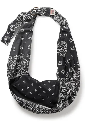 KAPITAL Snufkin Patchwork Bandana-Print Voile Messenger Bag - Men