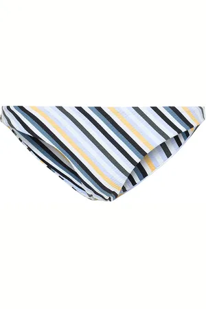 ASCENO Striped bikini bottoms