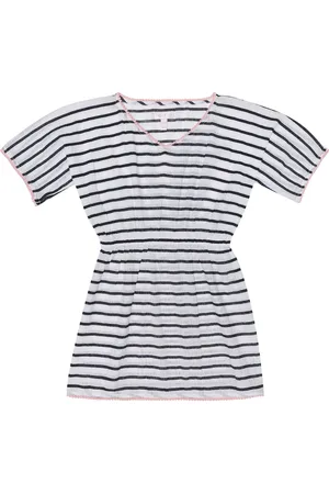 Heidi Klein Striped cotton kaftan
