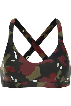 The Upside Jungle Sophie camo-print sports bra