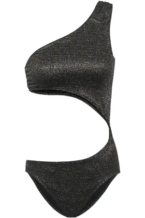 Lisa Marie Fernandez Eugenie one-shoulder swimsuit