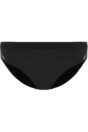 Stella McCartney Mesh-trimmed bikini bottoms