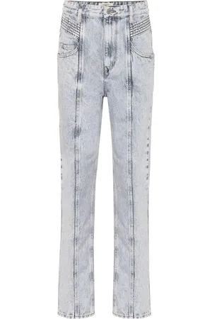 Marant Etoile Henoya high-rise straight jeans