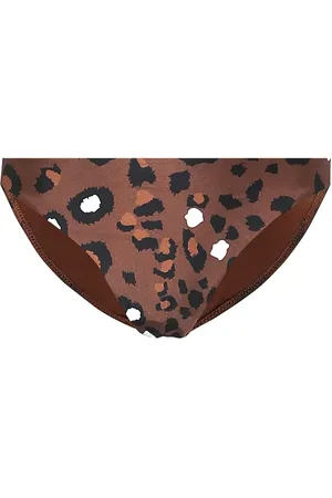 The Upside Moss leopard-print bikini bottoms