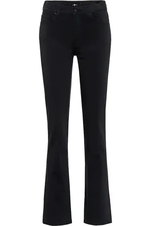 7 for all Mankind The Straight mid-rise straight jeans