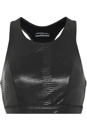 Lanston Venture snake-print sports bra