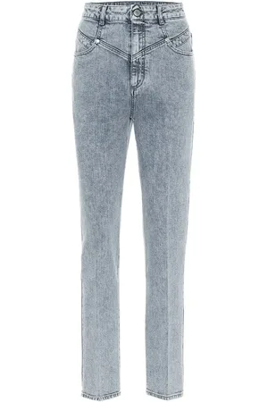 Stella McCartney High-rise stretch-denim slim jeans