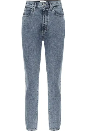 SLVRLAKE Beatnik high-rise slim ankle jeans