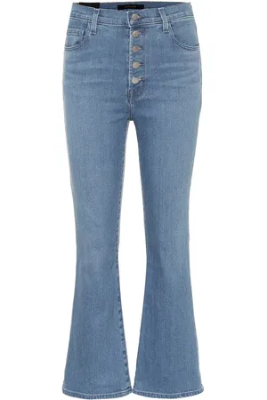 J Brand Lillie high-rise flared jeans